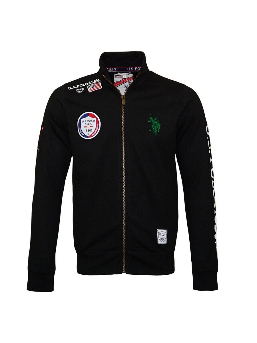 

Куртка на молнии U.S. POLO ASSN. Zip-Up Hoodie, черный