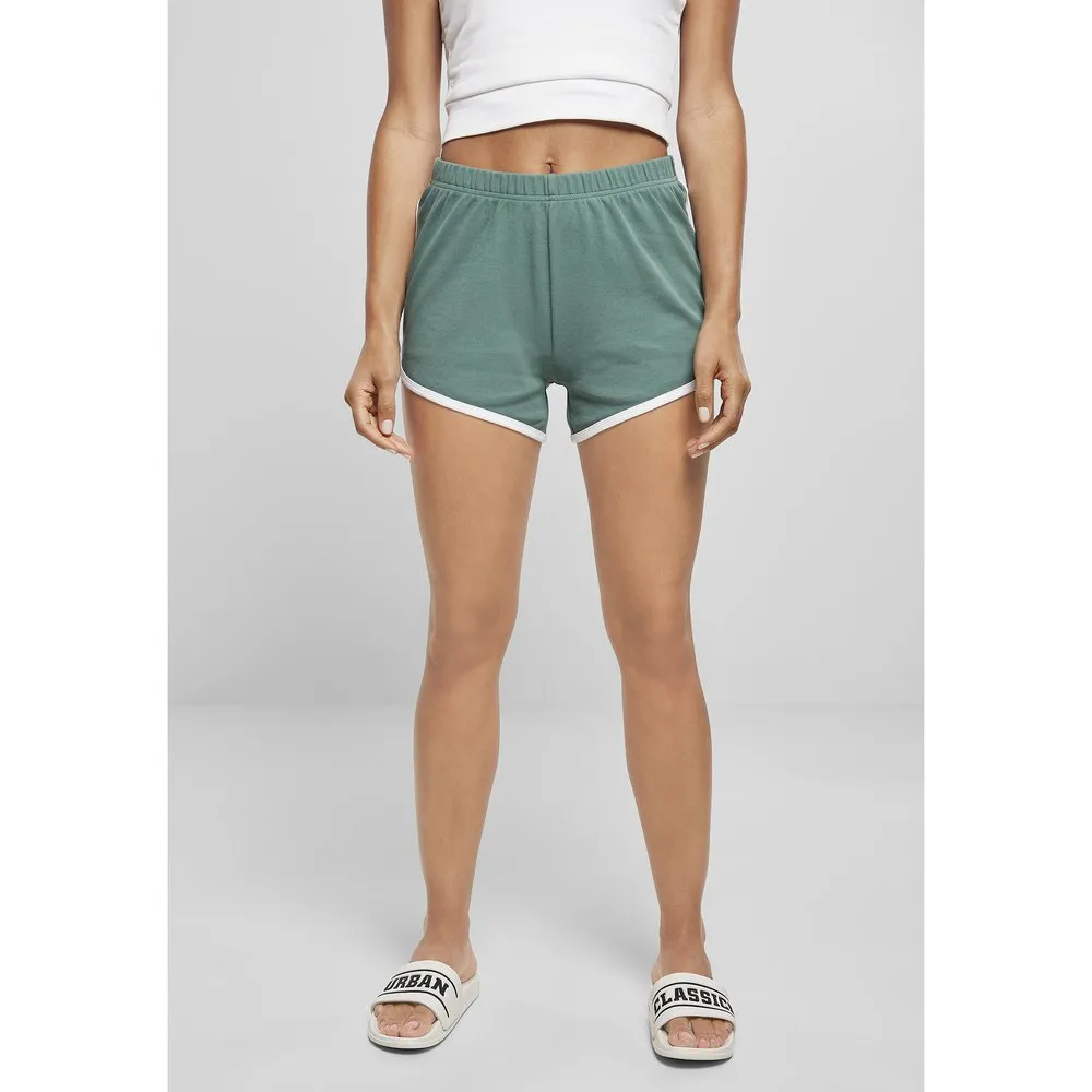 

Шорты Urban Classics Organic Interlock Retro Hot Big, зеленый