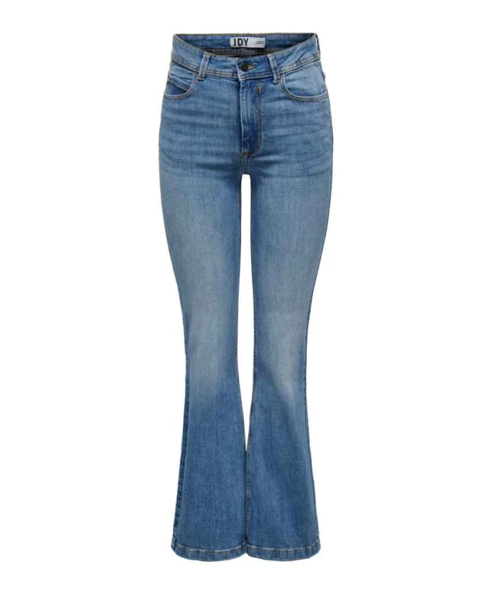 

Расклешенные джинсы с высокой талией Jacqueline De Yong, синий