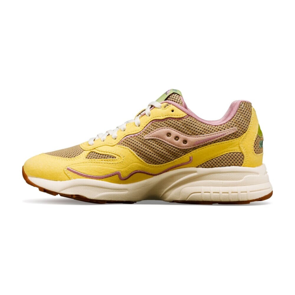 

Мужские кроссовки Saucony 3D Grid Hurricane Tan/Yellow S70747-1, бежевый