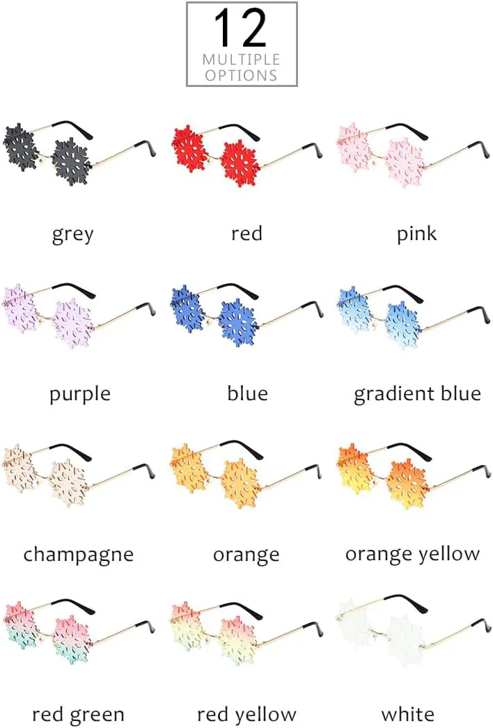 

Оригинальные женские солнцезащитные очки в форме снежинки с защитой от УФ-излучения UV400, стильные солнцезащитные очки для езды на велосипеде и вождения MCZTO, I