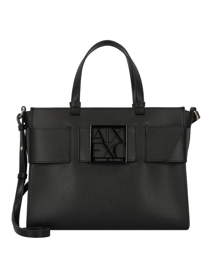 

Сумка шоппер Armani Exchange, черный