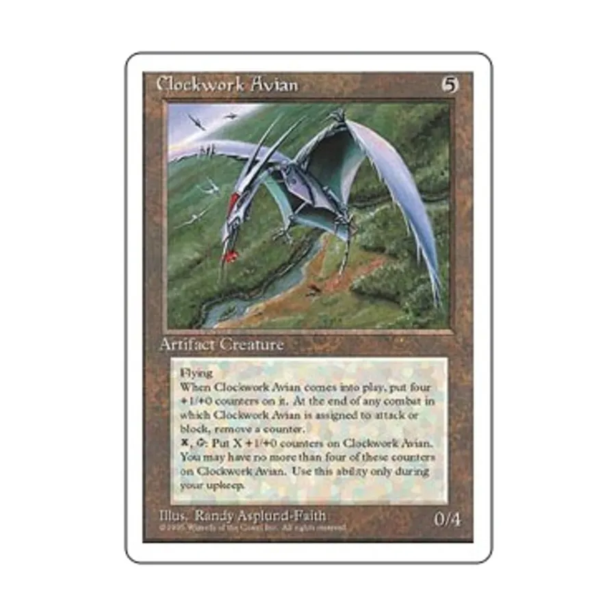 

CCG Заводная птица (клавиша R), MTG - 4th Edition