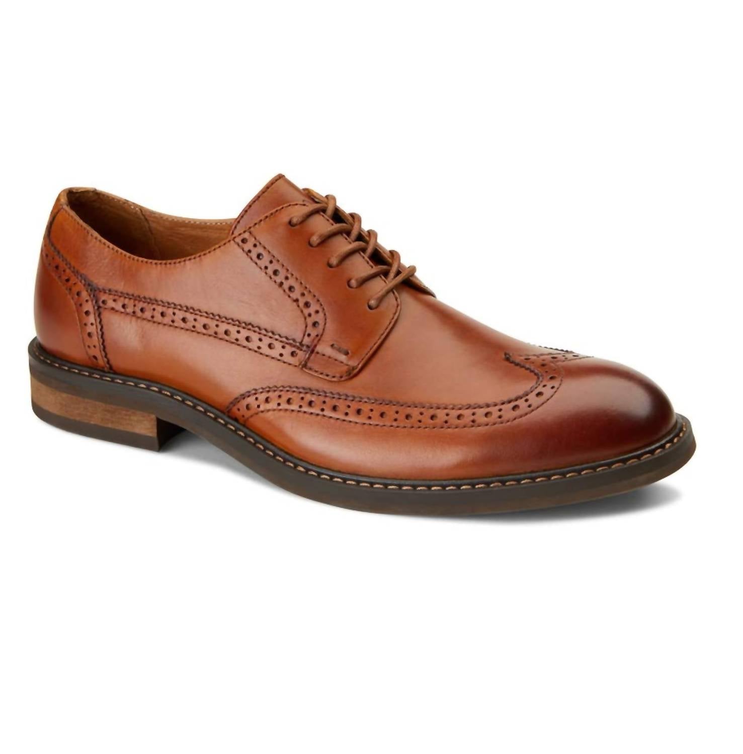 

Мужские туфли Bowery Bruno Oxford темно-коричневого цвета Vionic