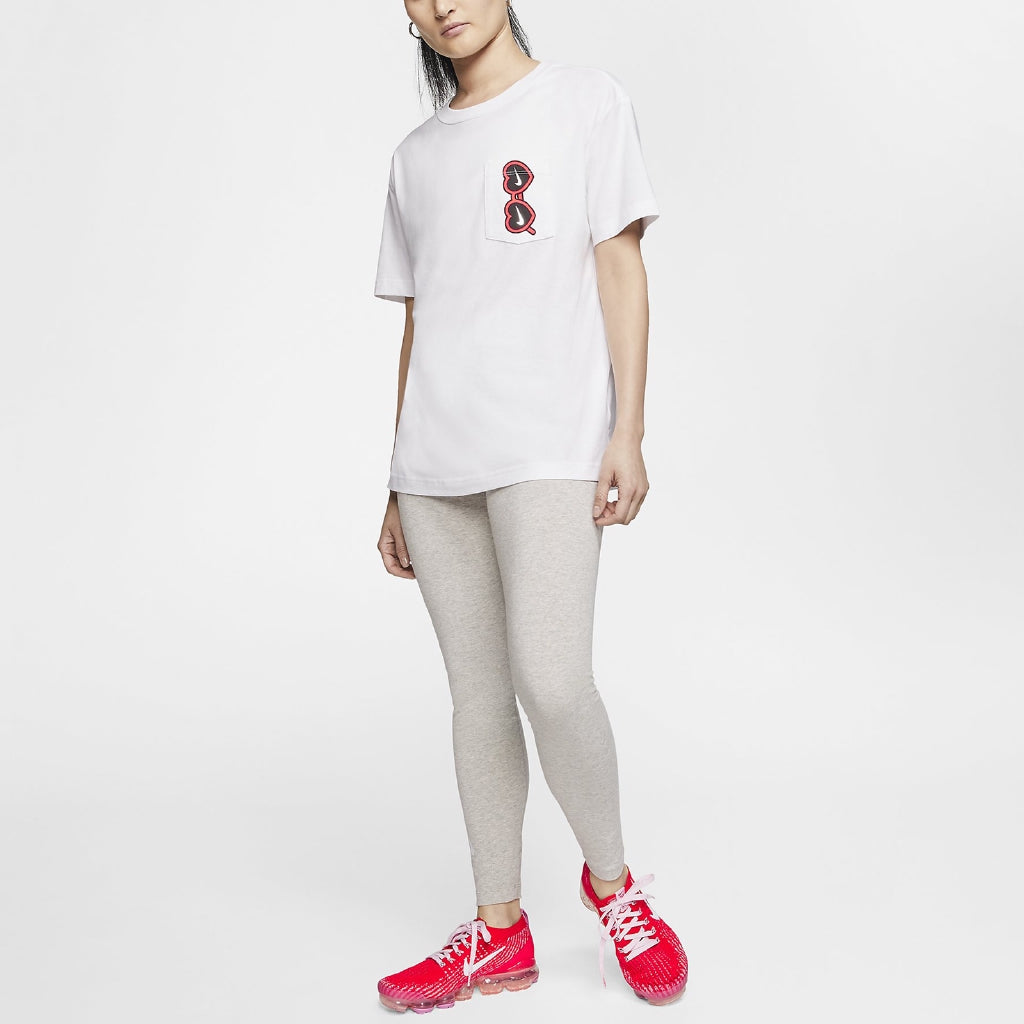 Футболка (WMNS) Nike AS W Sportswear Nike Sportswear Tee BOY SUMMER FUN 3 White CU9700-100 — фото 4