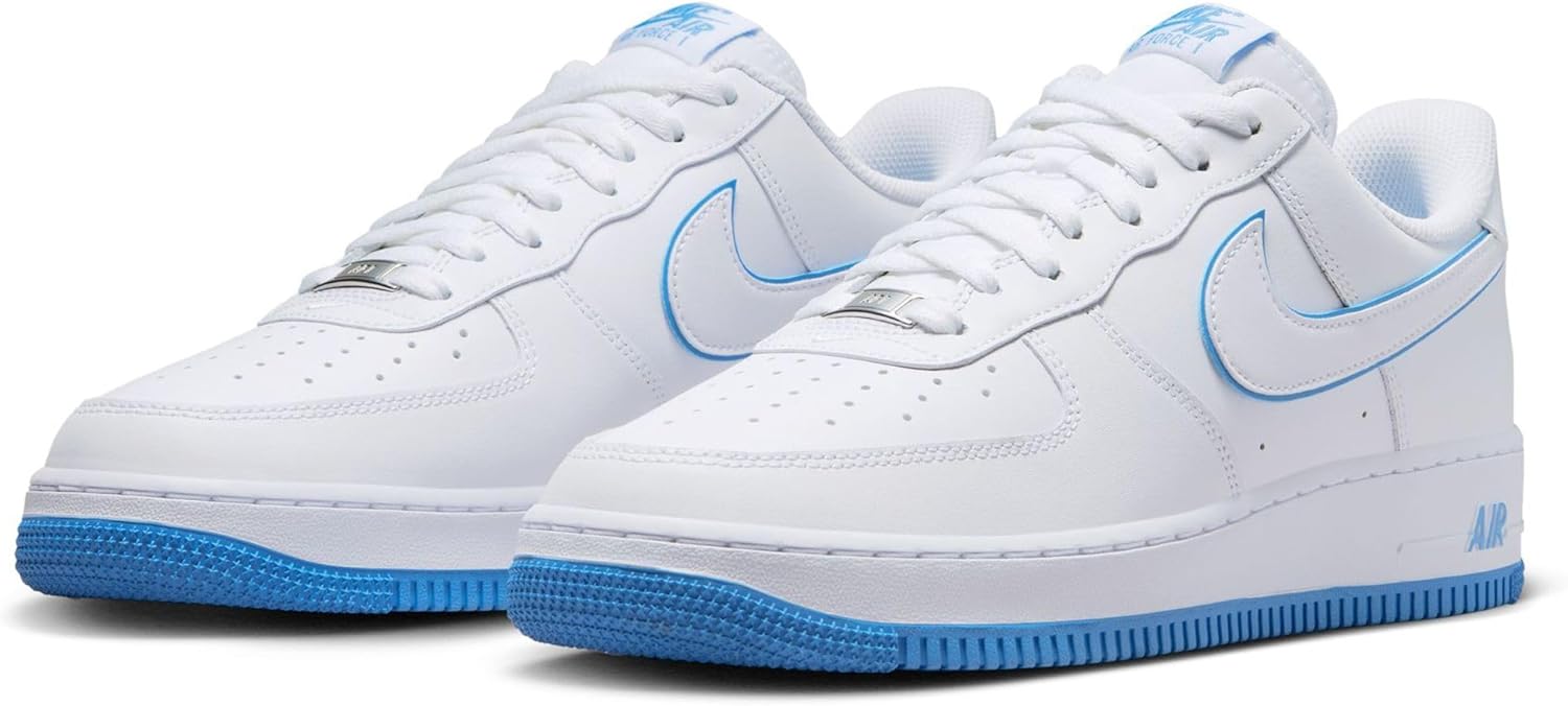

Мужские кроссовки Nike Air Force 1 '07, белый/синий