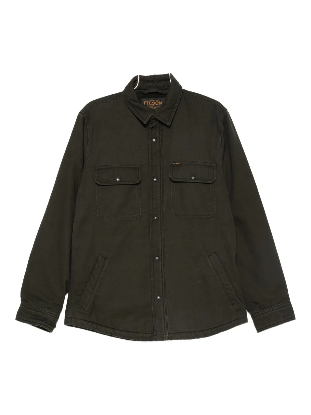 

Хлопковая рубашка Filson, коричневый