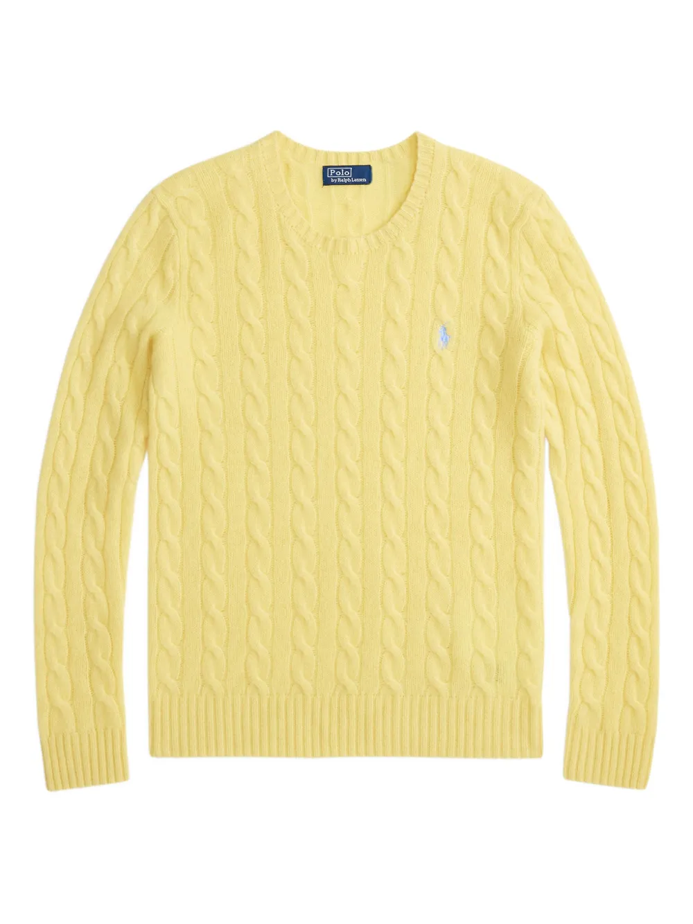 

Свитер фактурной вязки POLO RALPH LAUREN, желтый