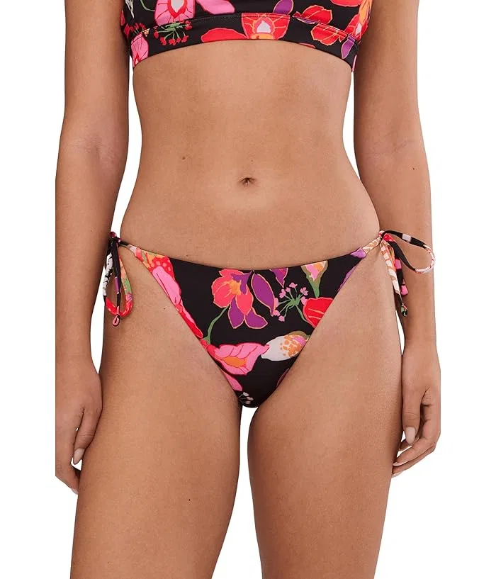 Купальник бикини Hot House Floral Tie String Nike, Black