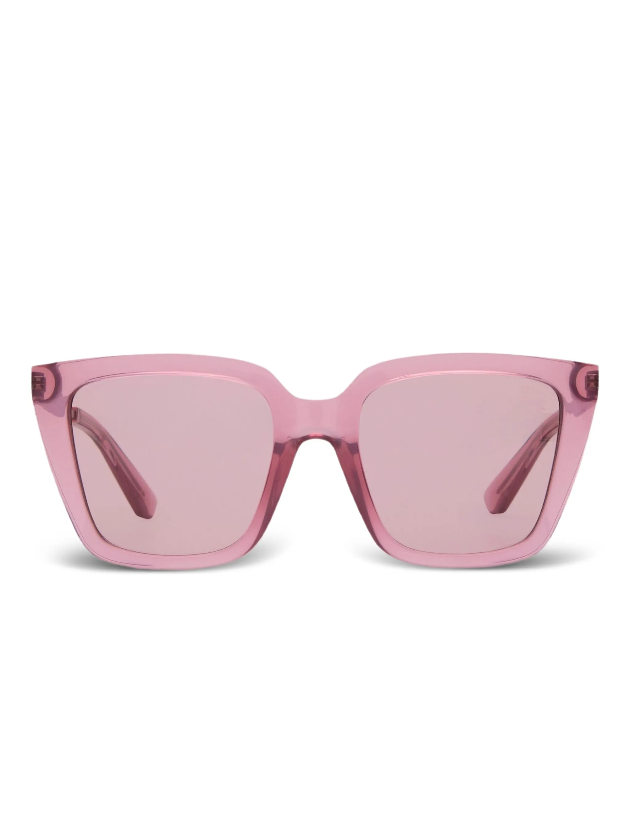 

Солнцезащитные очки в квадратной оправе Burberry, розовый