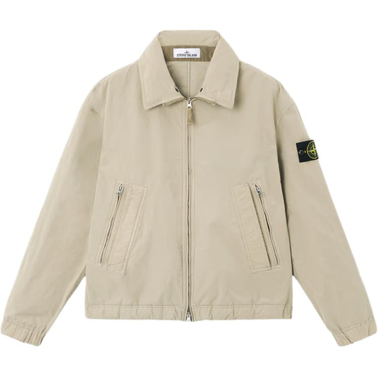 

STONE ISLAND Куртка-бомбер на молнии, Desert
