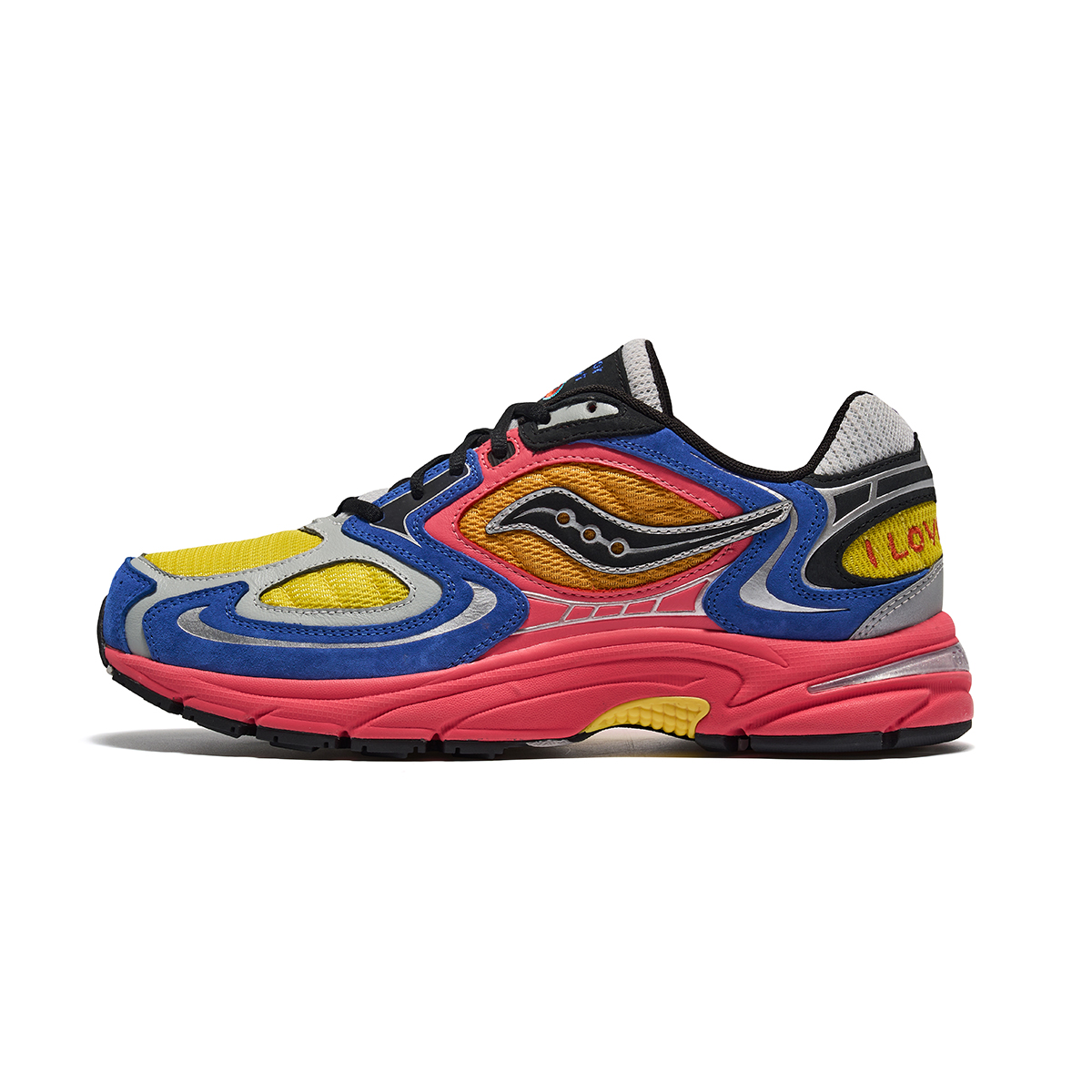 

Кроссовки Jazz 9 Jae Tips I Love You But I'm Busy Saucony, Pink Blue Yellow