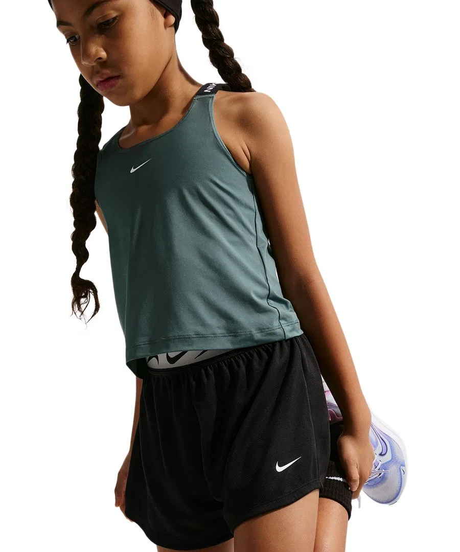 Беговые шорты Dash Dri-FIT для девочек 7-16 лет Nike, черный — фото 2
