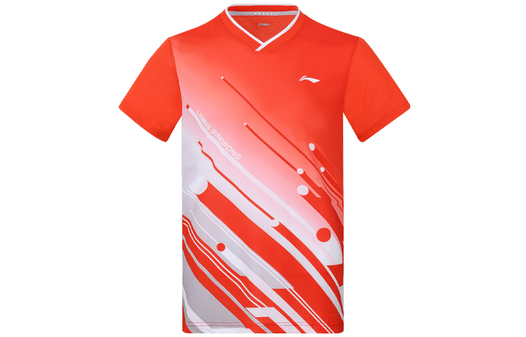 Мужская одежда для настольного тенниса Spicy Orange LINING, оранжевый — фото 3