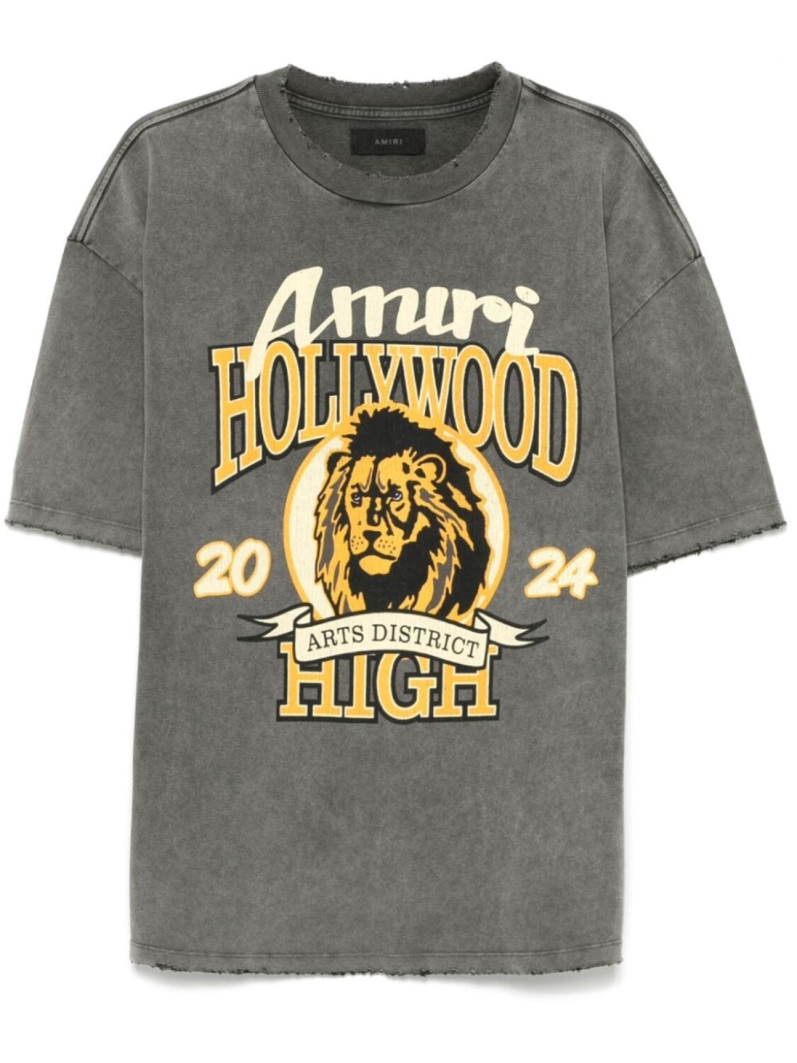 

Футболка AMIRI High Lion, серый