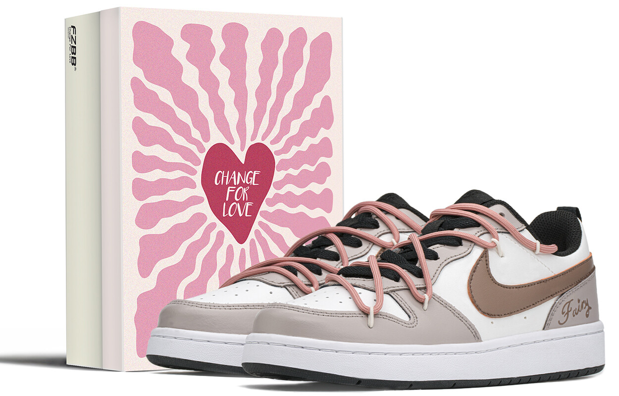 

Кроссовки Nike Court Borough 2 Skateboard Shoes Women's Low-Top Pink, розовый