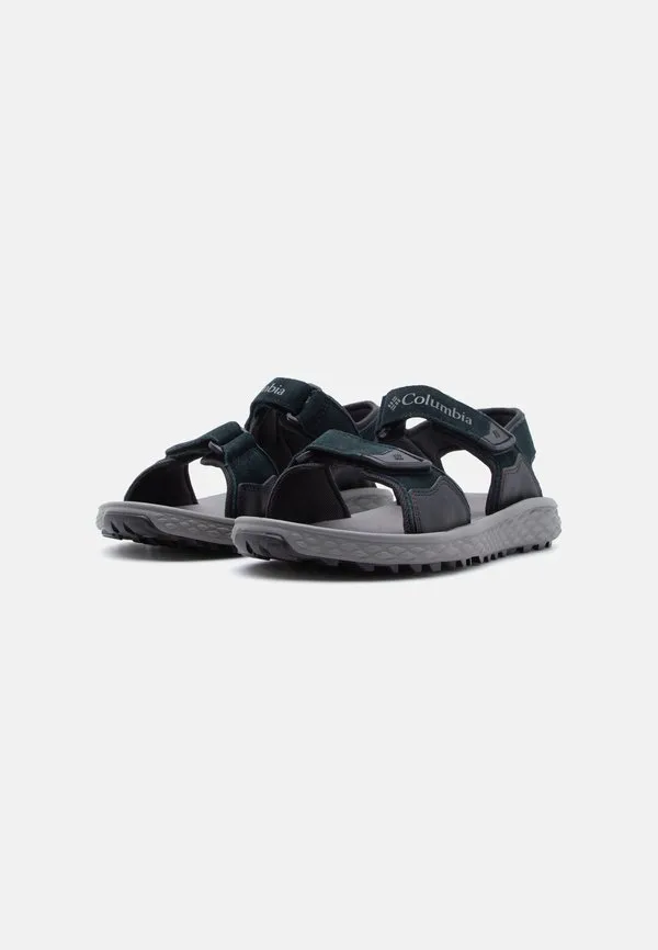 Сандалии для ходьбы konos hiker с двумя ремешками Columbia, Black/Titanium — фото 2