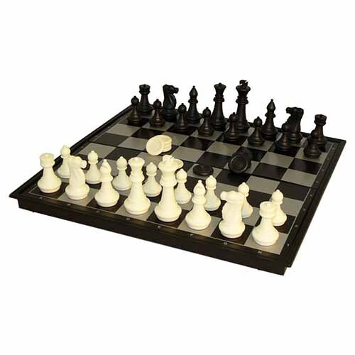 

Настольная игра Worldwise Imports Chess & Checkers: Folding Magnetic (14in)