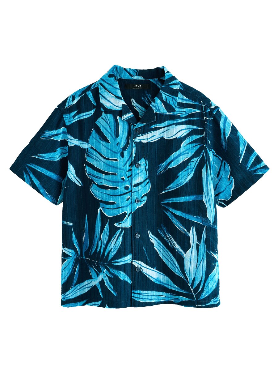 

Рубашка на пуговицах классического кроя Next, цвет Blue/Navy/Azure
