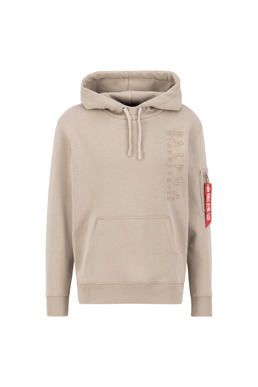 

Толстовки с капюшоном Alpha Industries, бежевый