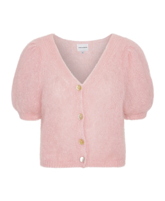 

Кардиган с V-образным вырезом Americandreams, розовый
