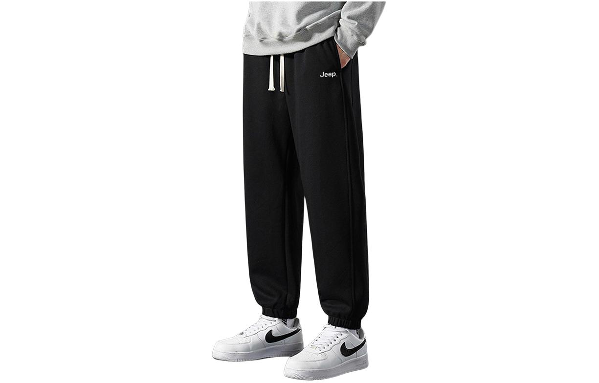 

Вязаные спортивные штаны унисекс Jeep, черный