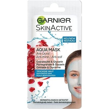 

Маска для лица Skin Active 8 мл. Аква-маска для сухой кожи, Garnier