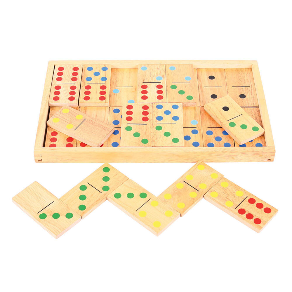 

Домино, развивающая игра, Bigjigs Toys