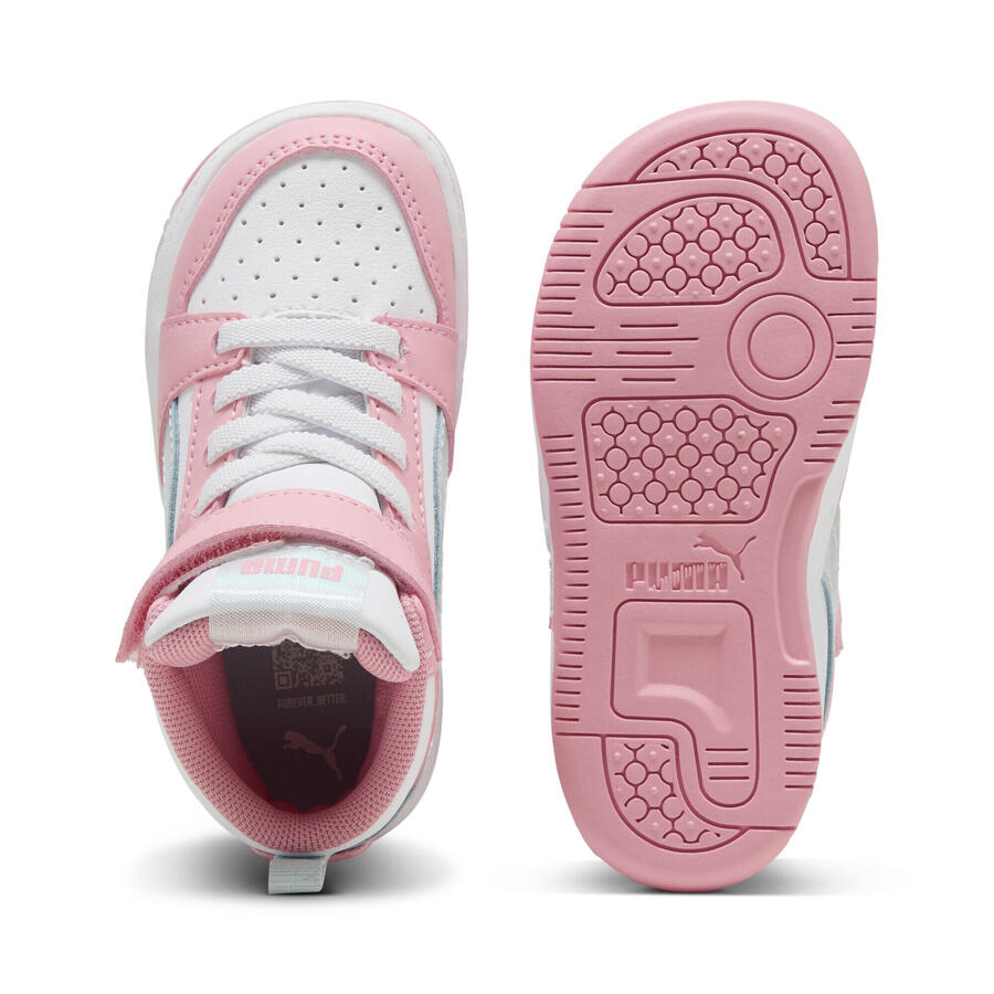 Кроссовки Rebound V6 Mid Space Belle для девочек PUMA — фото 4