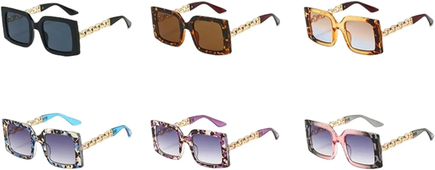 

Винтажные роскошные женские солнцезащитные очки большого размера с градиентным переходом цвета, модной многоцветной полосатой оправой TKKTLLT, Purple Bean Flower