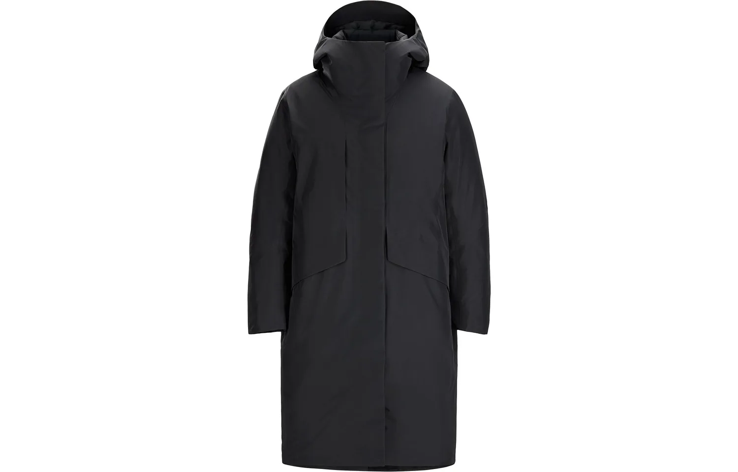 Куртка пуховая Veilance Collection с капюшоном для женщин Arcteryx, Half Shadow Gray/Penumbra — фото 3