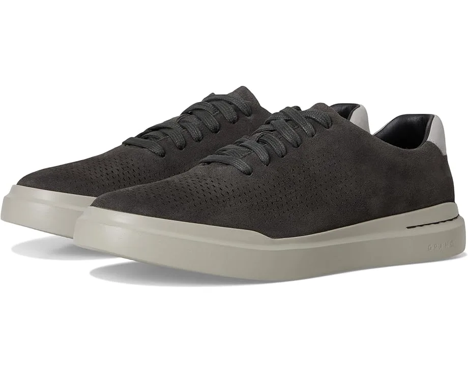 Кроссовки Cole Haan Grandpro Laser Cut Sneakers, Raven Suede/Paloma/Paloma