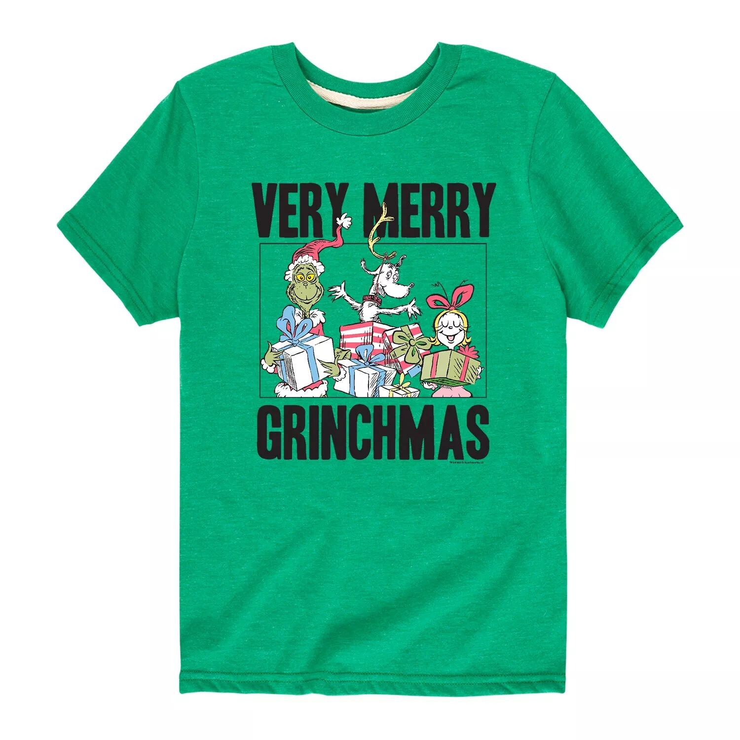 

Футболка с рисунком «Very Merry Grinchmas» для мальчиков 8–20 лет Licensed Character