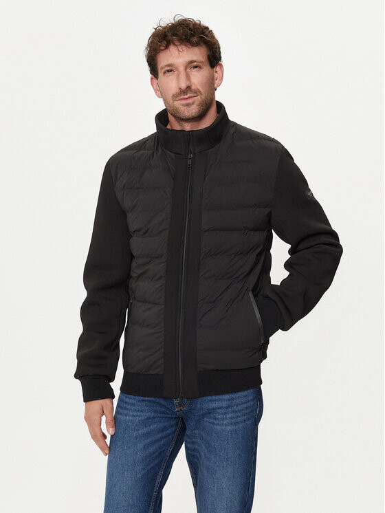 

Пуховик regular fit Guess, черный