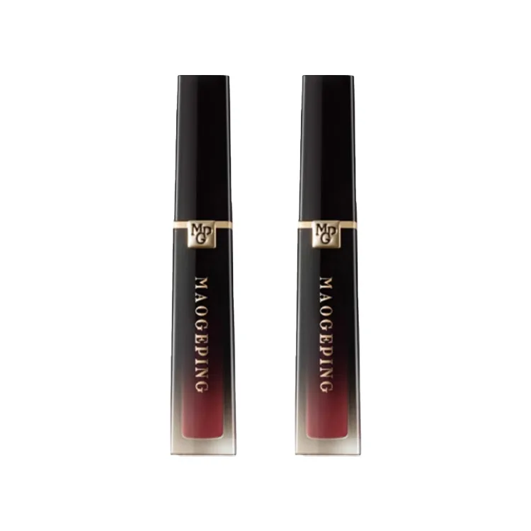 MAOGEPING Жидкая матовая помада Air Warehouse, #807 Apricot Nude 6.5ml*2