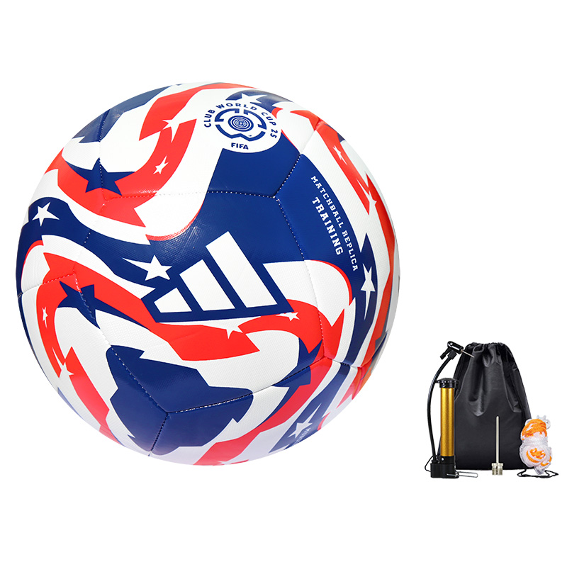 

Adidas Размер 5 мяч футбольный unisex синий красный