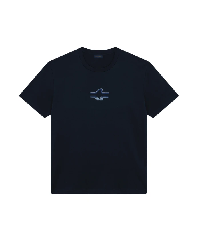 

Футболка из хлопкового трикотажа Supima Paul & Shark, синий