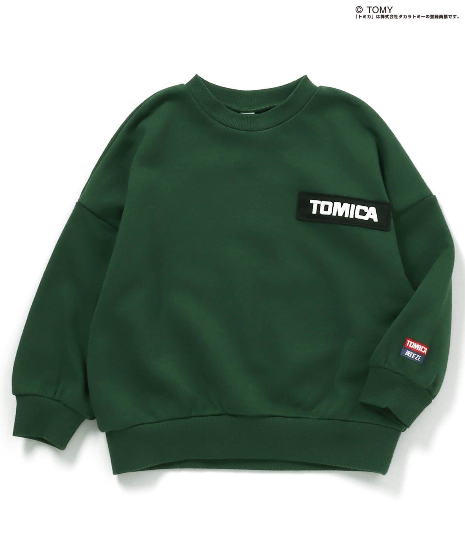 Свитшот с графическим принтом TOMICA*BREEZE, Green — фото 2