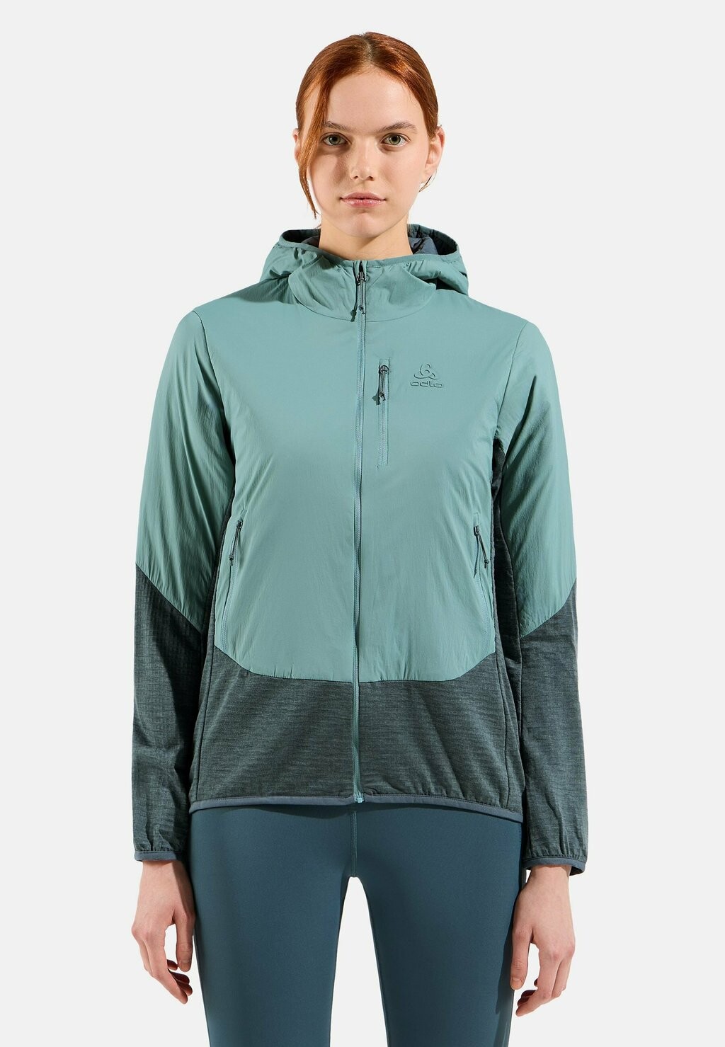 

Куртка для активного отдыха JACKET INSULATED ASCENT HYBRID ODLO, зеленый