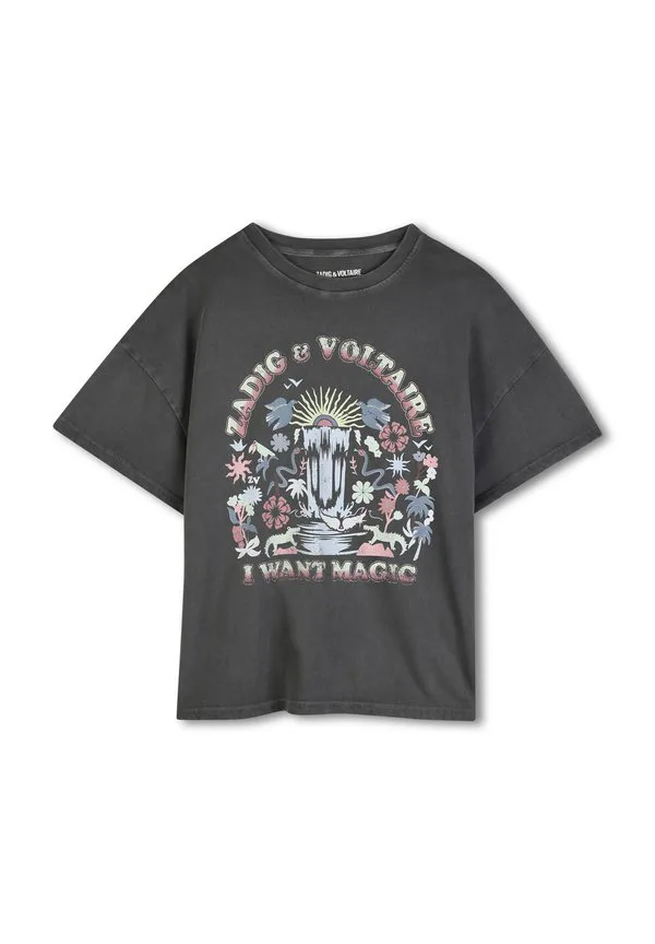 Футболка с короткими рукавами и принтом Zadig & Voltaire, Black — фото 2