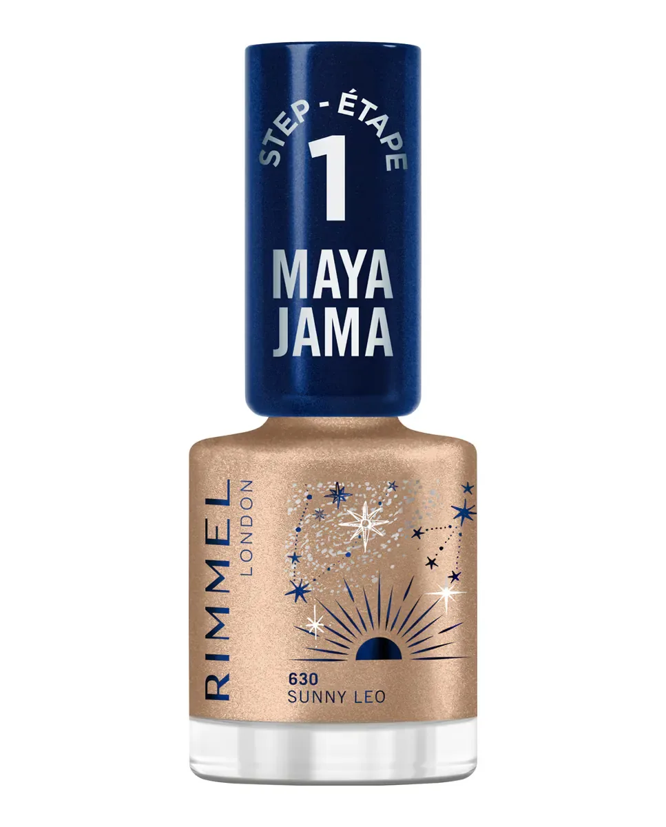 Лак для ногтей Rim Maya Jama Nail Gel London Rimmel, 630 Sunny Leo