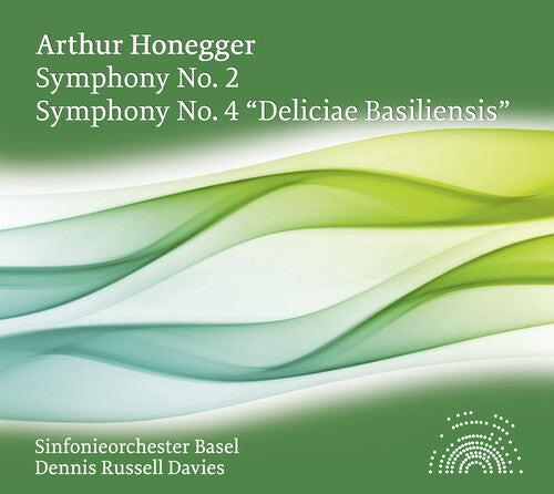 

CD диск Honegger: Sym 2 & 4 Deliciae Basiliensis