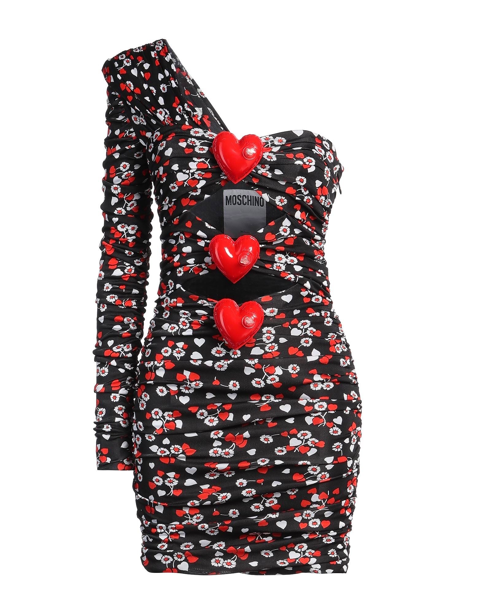 

Мини-платье Moschino, черный