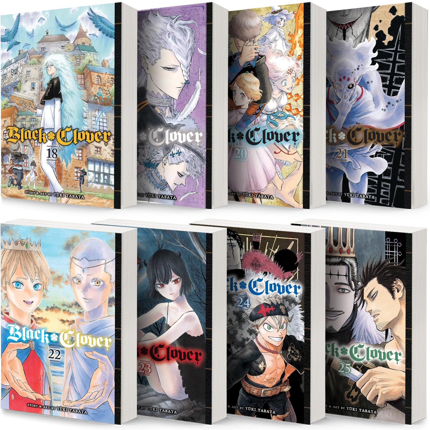 

Black Clover Manga Set, Vol. 18-25 (Generic)