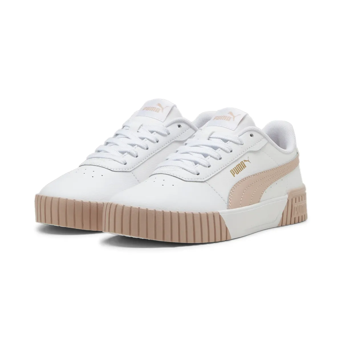

Кроссовки PUMA "CARINA 2.0", цвет Puma White-Rose Quartz- Puma Gold