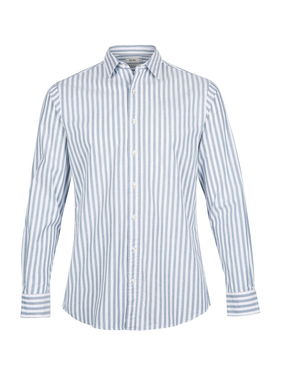 

Повседневная рубашка Shiwi Regular fit Button Up Shirt Orlando, синий