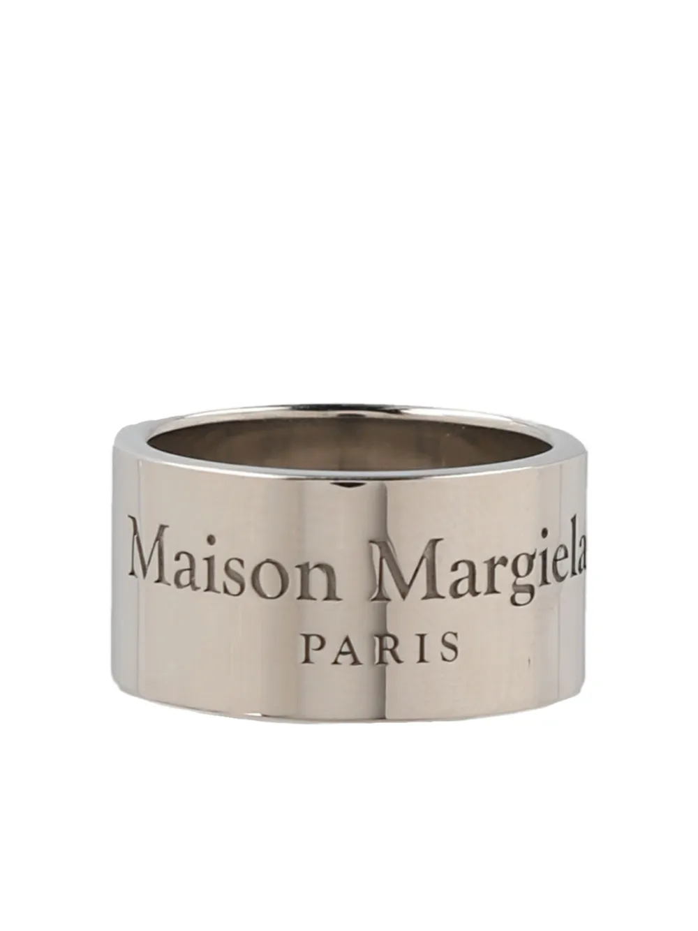 

Кольцо с гравировкой логотипа MAISON MARGIELA, серебяный