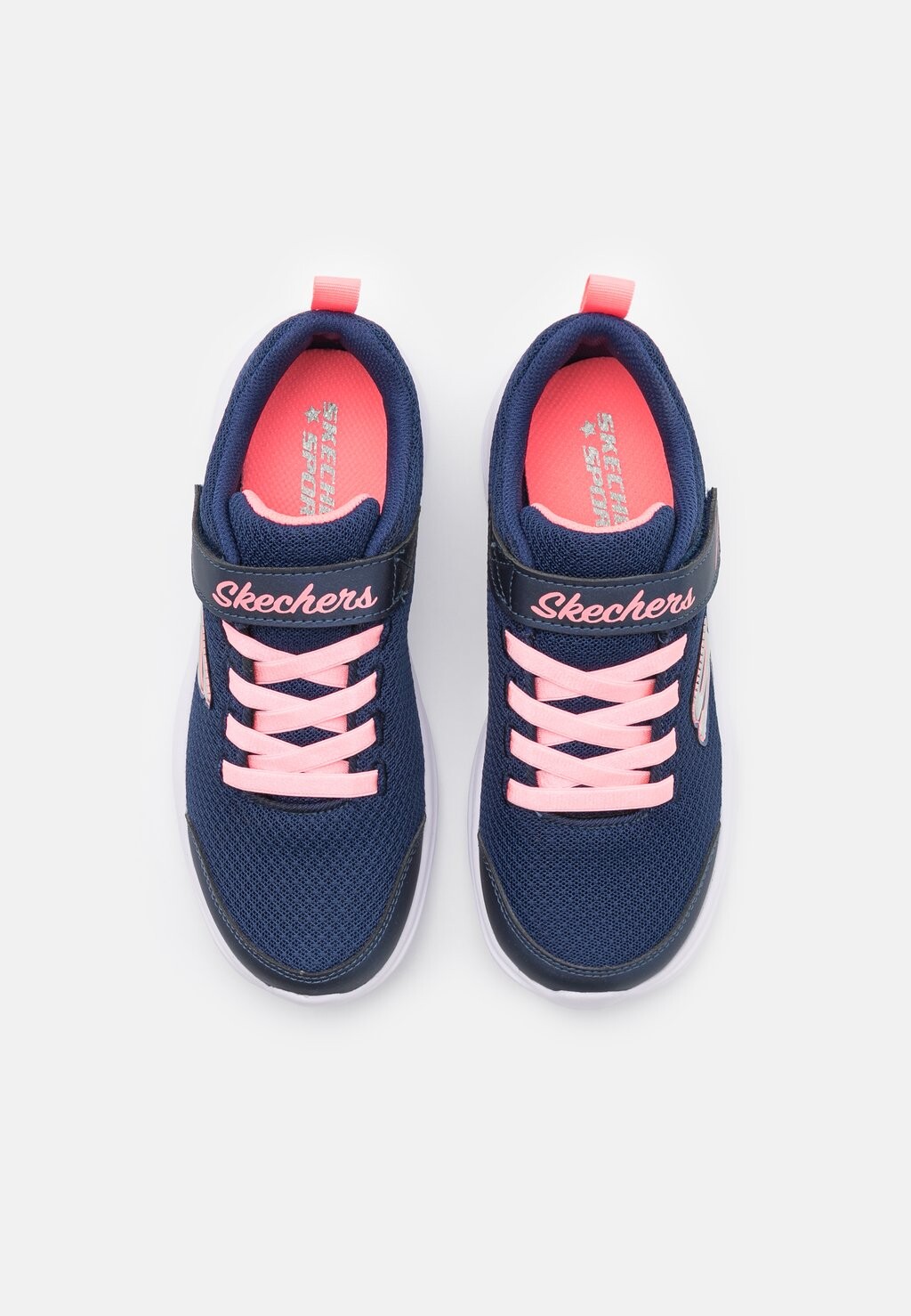Низкие кроссовки Dreamy Dancer Skechers, цвет navy/coral — фото 4