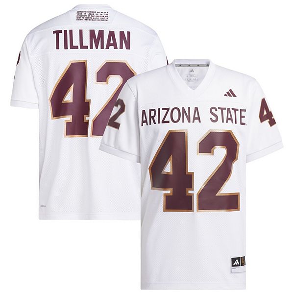 

Футболка Arizona State Sun Devils Pat Tillman #42 белая Adidas