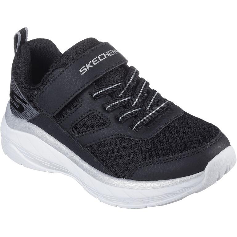 Skechers Kids Детские кроссовки Boundless Cushioning Lightweight Cushioning Low Top для мальчиков, черные, для детей — фото 3